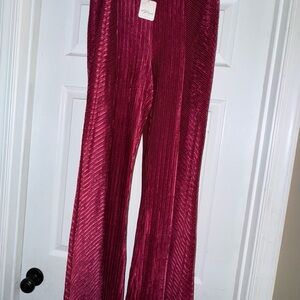 Red Bohemian leggings Never Worn.
